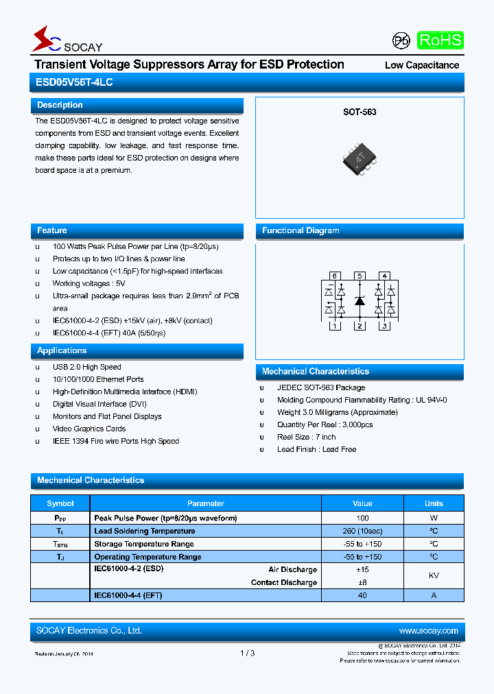 ESD05V56T-4LC_9049517.PDF Datasheet