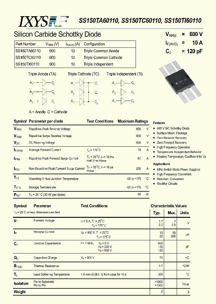 SS150TI60110_9051948.PDF Datasheet