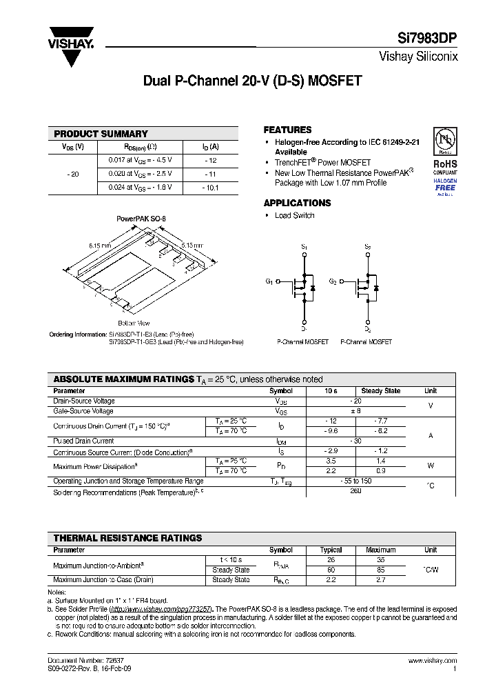 SI7983DP_9056246.PDF Datasheet