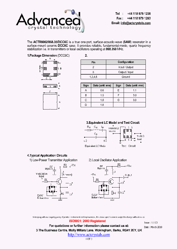 ACTR8002_9059141.PDF Datasheet