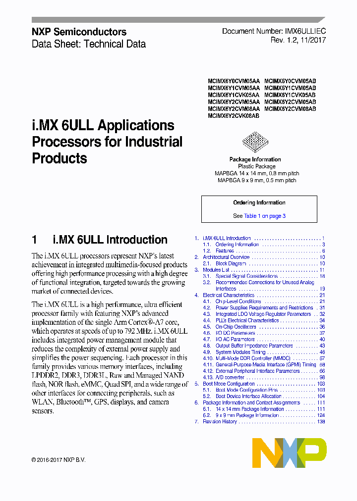 IMX6ULLIEC_9061300.PDF Datasheet