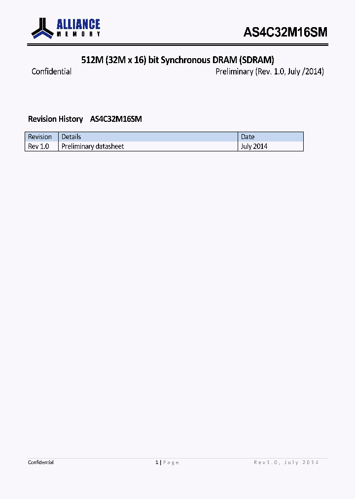 AS4C32M16SM_9061646.PDF Datasheet