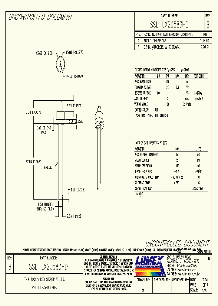 SSL-LX20583HD_9061805.PDF Datasheet