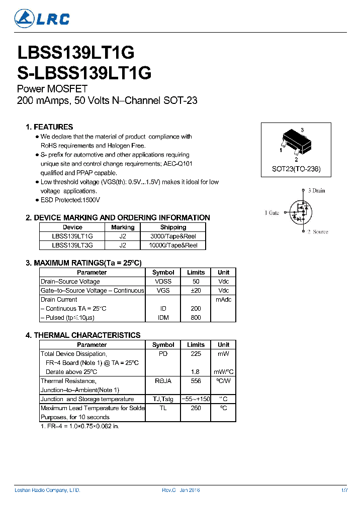 S-LBSS139LT1G_9062977.PDF Datasheet