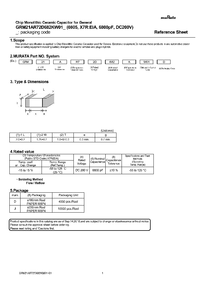 GRM21AR72D682KW01_9064706.PDF Datasheet