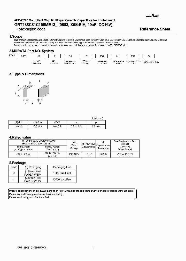 GRT188C81C106ME13_9064878.PDF Datasheet