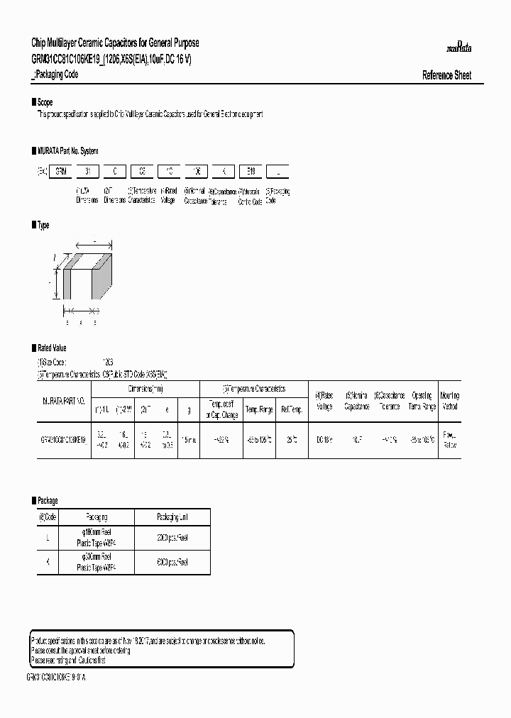 GRM31CC81C106KE19_9064871.PDF Datasheet