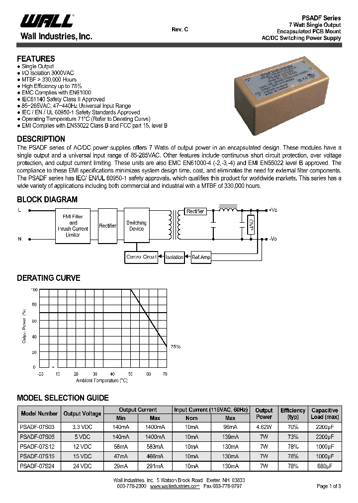 PSADF-07S05_9065412.PDF Datasheet