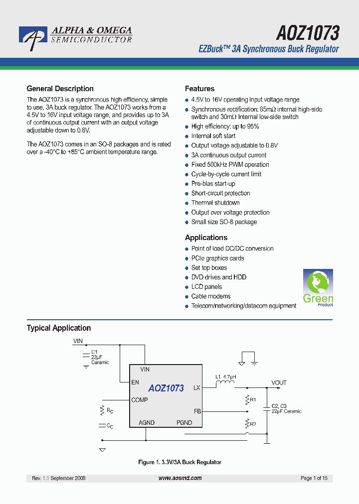 AOZ1073_9065517.PDF Datasheet