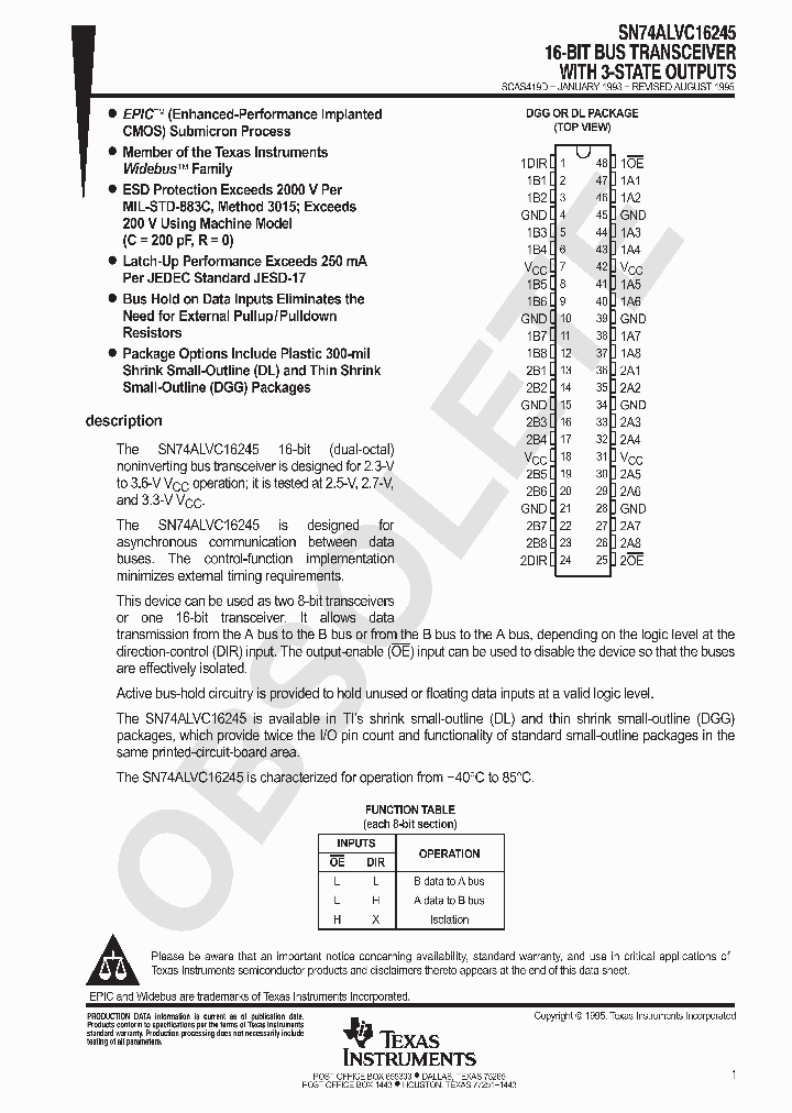 SN74ALVC16245DGGR_9067020.PDF Datasheet