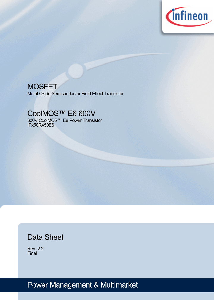 IPA60R450E6_9067293.PDF Datasheet