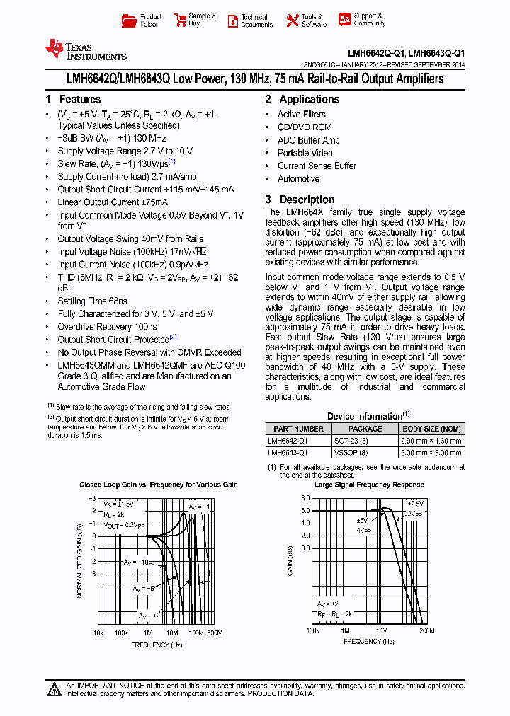 LMH6643QMMNOPB_9067317.PDF Datasheet