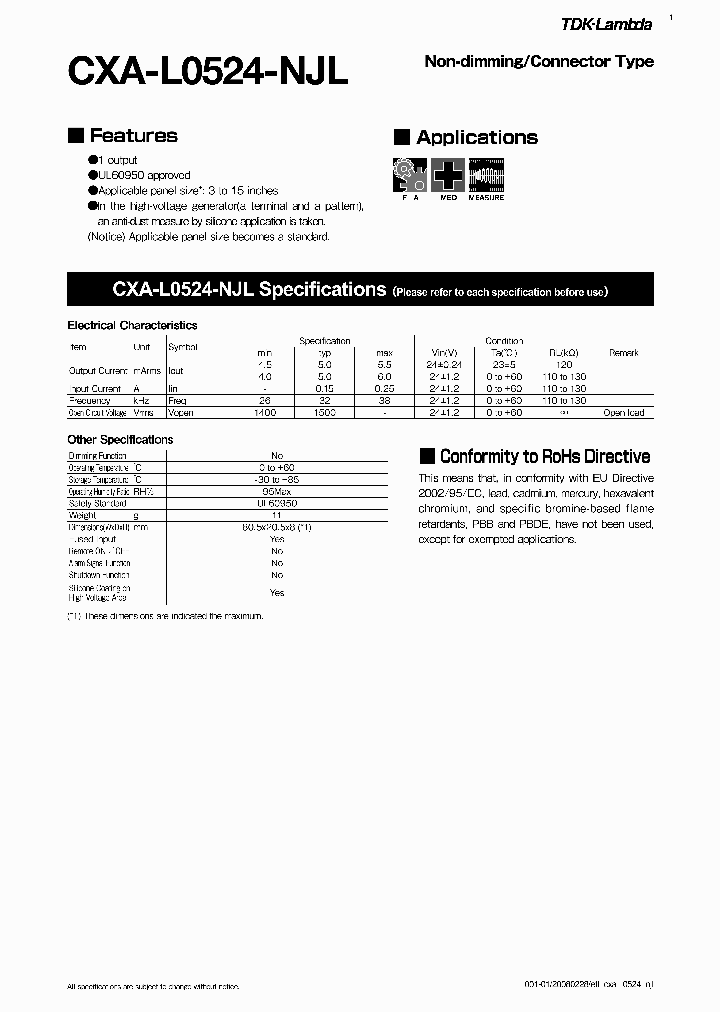CXA-L0524-NJL_9068578.PDF Datasheet