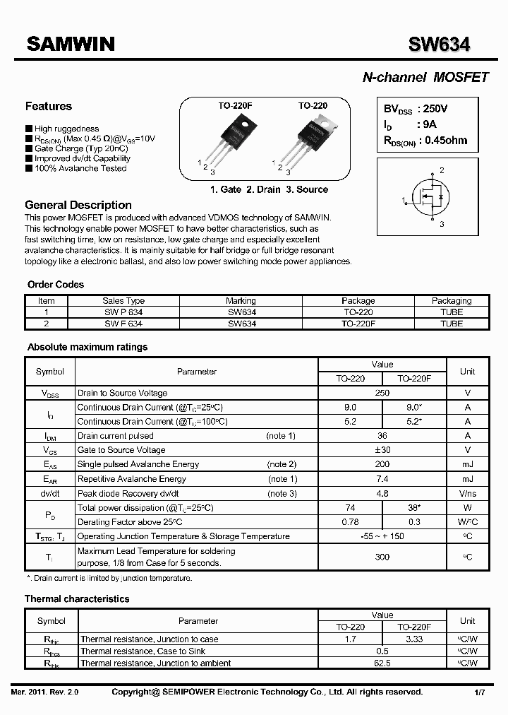 SWF634_9068587.PDF Datasheet