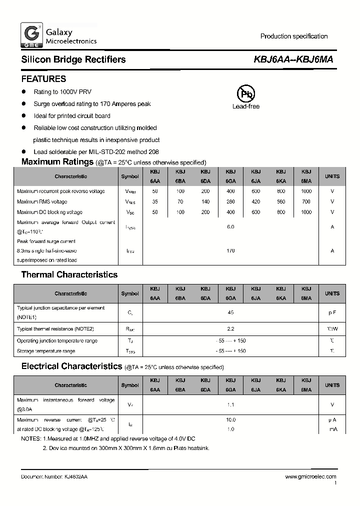 KBJ6MA_9068936.PDF Datasheet