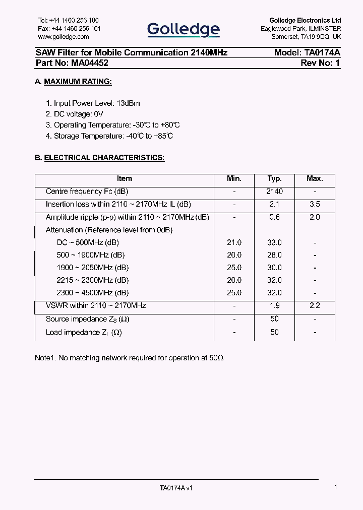 TA0174A_9071605.PDF Datasheet