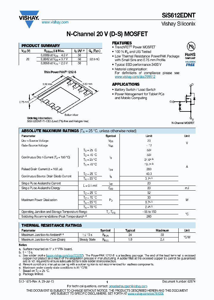 SIS612EDNT_9073340.PDF Datasheet