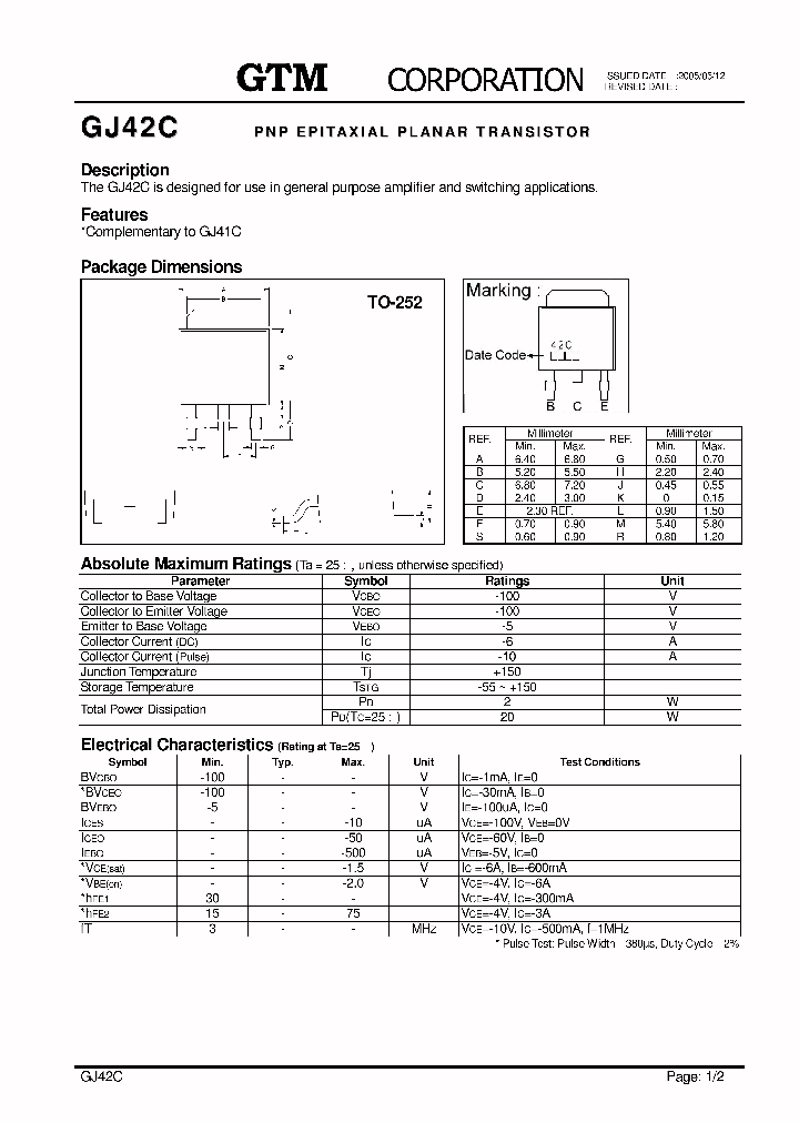 GJ42C_9074618.PDF Datasheet