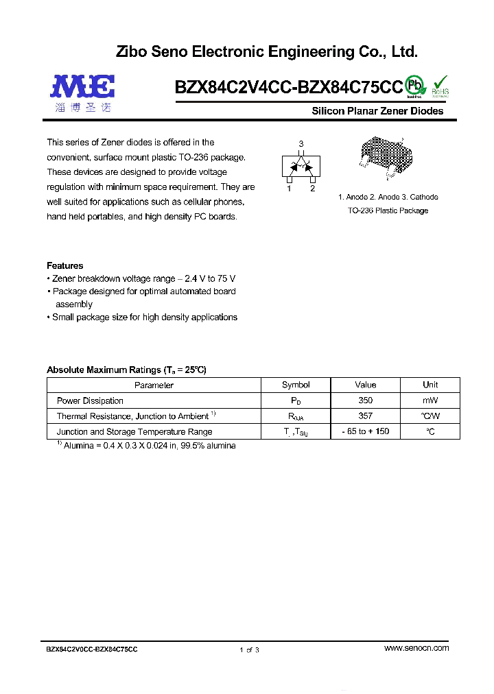 BZX84C16CC_9075571.PDF Datasheet