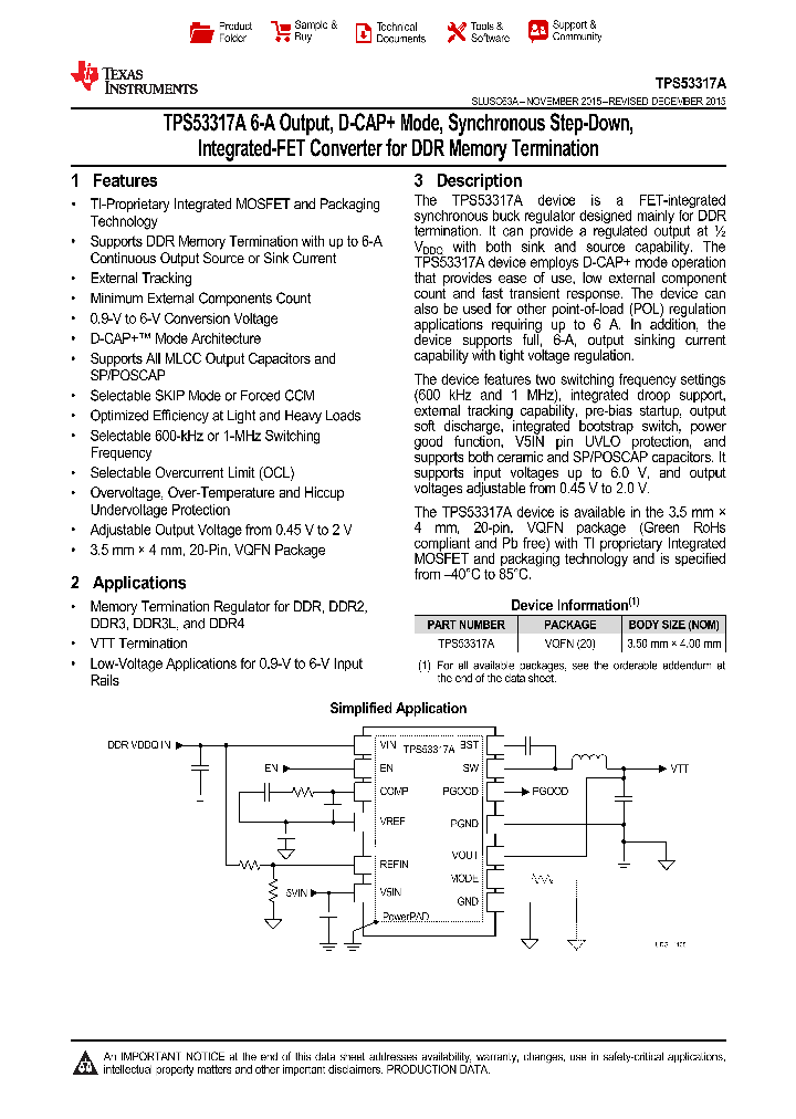 TPS53317ARGBR_9075843.PDF Datasheet