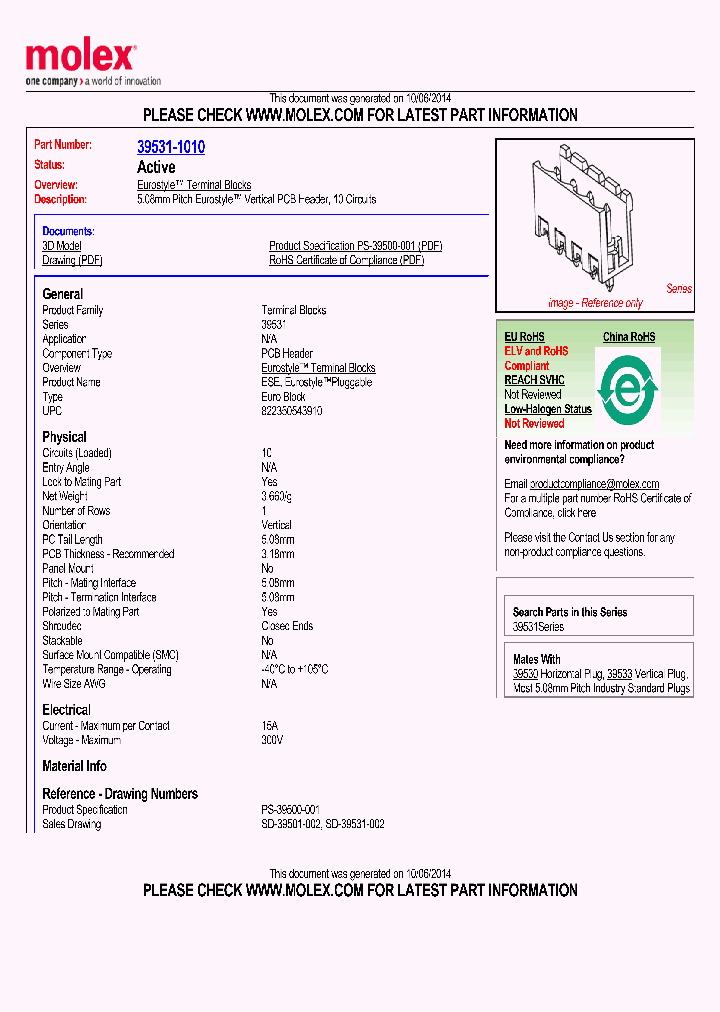 39531-1010_9076033.PDF Datasheet