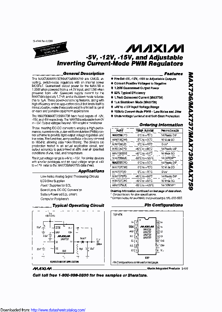 MAX759LCDKIT-SO_9077998.PDF Datasheet