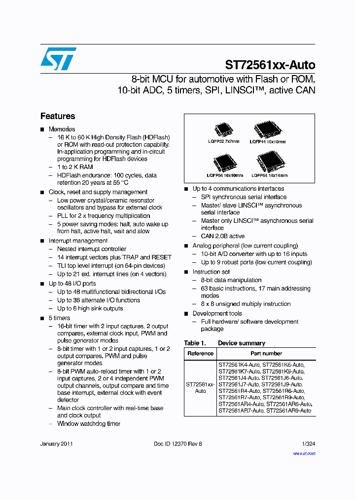 ST72561AR9-AUTO_9078269.PDF Datasheet