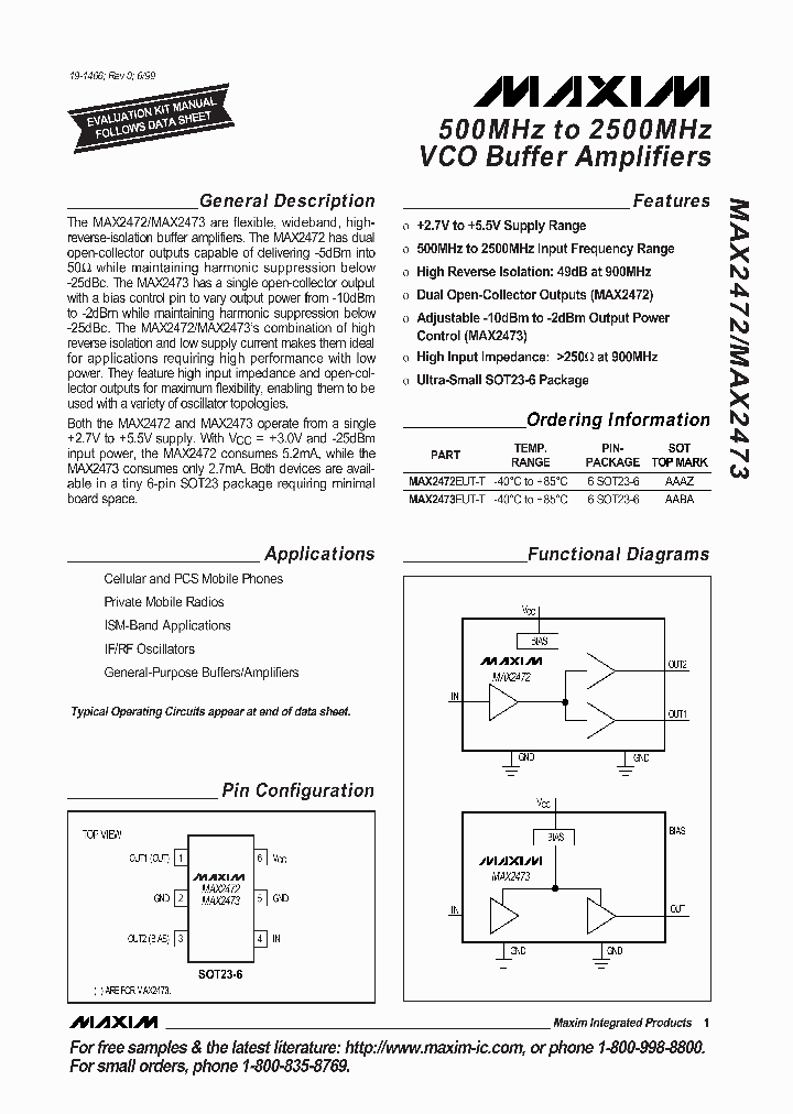 MAX2472EUT-T_9078773.PDF Datasheet
