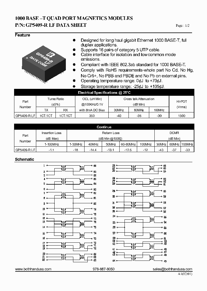 GP5409-R-LF_9082605.PDF Datasheet