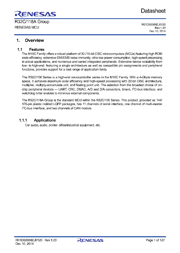 R5F6418MADFD_9083770.PDF Datasheet