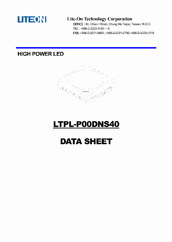 LTPL-P00DNS40_9085730.PDF Datasheet
