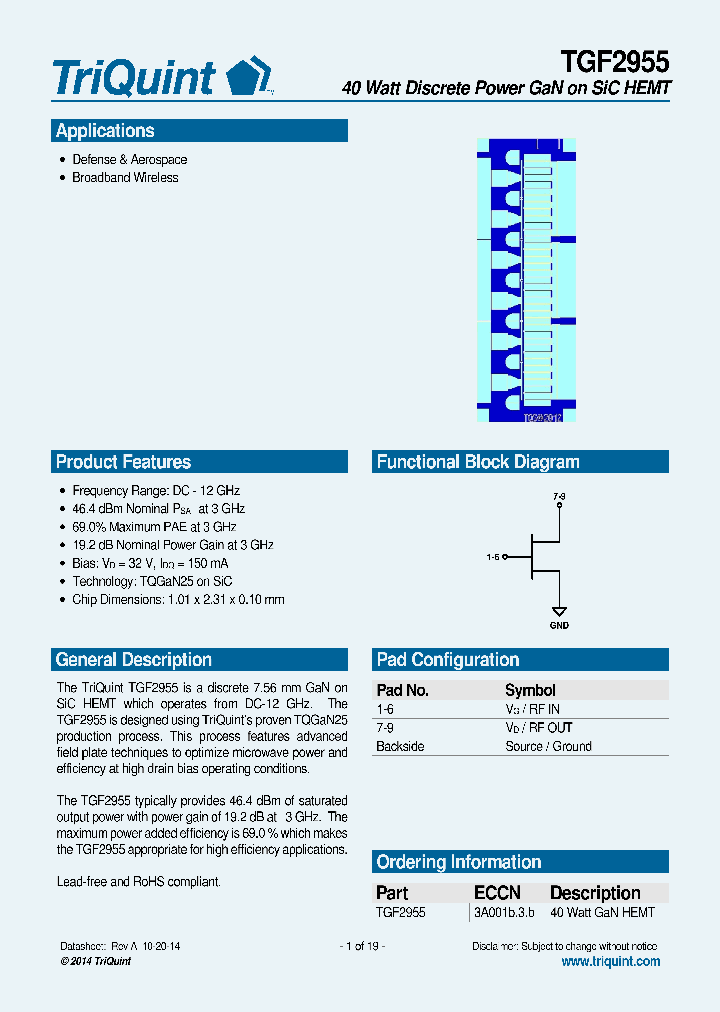 TGF2955_9086166.PDF Datasheet