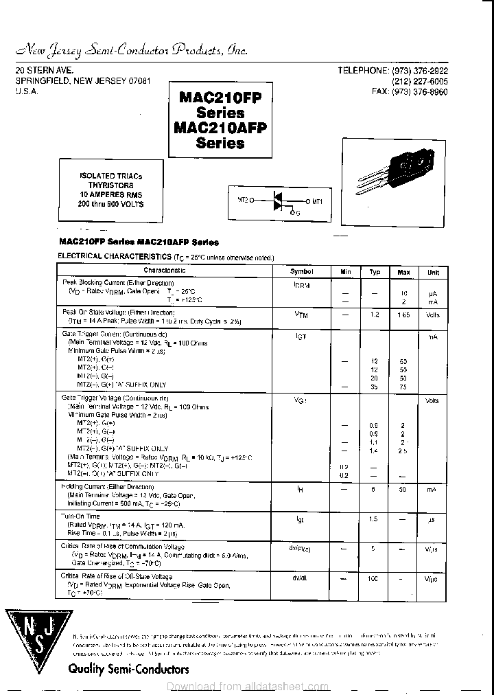 MAC210-10FR_9086823.PDF Datasheet