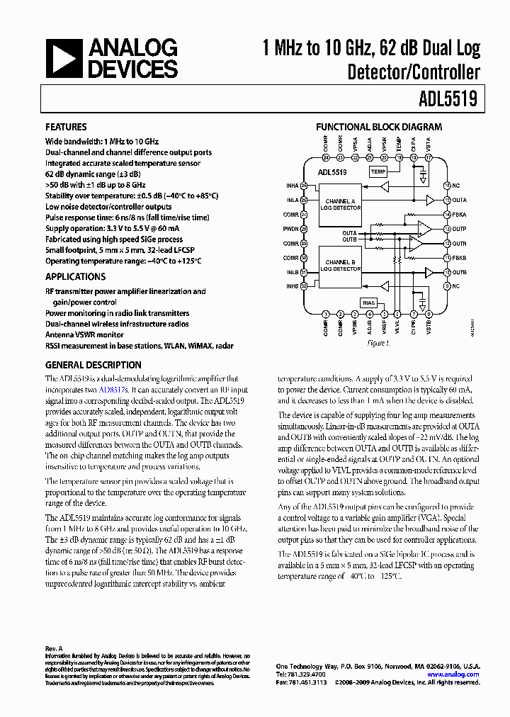 ADL5519_9087684.PDF Datasheet