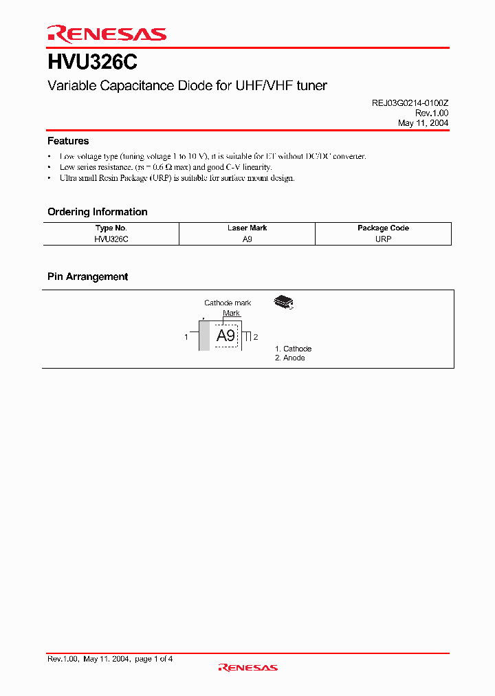 HVU326C_9088340.PDF Datasheet