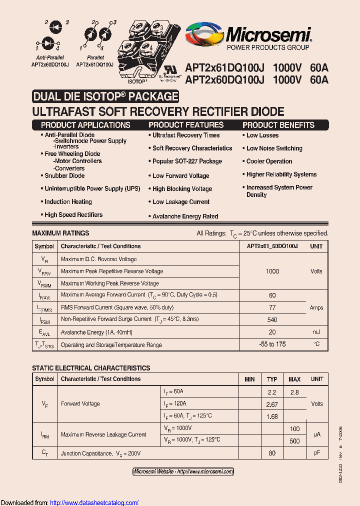 APT2X60DQ100J_9093470.PDF Datasheet