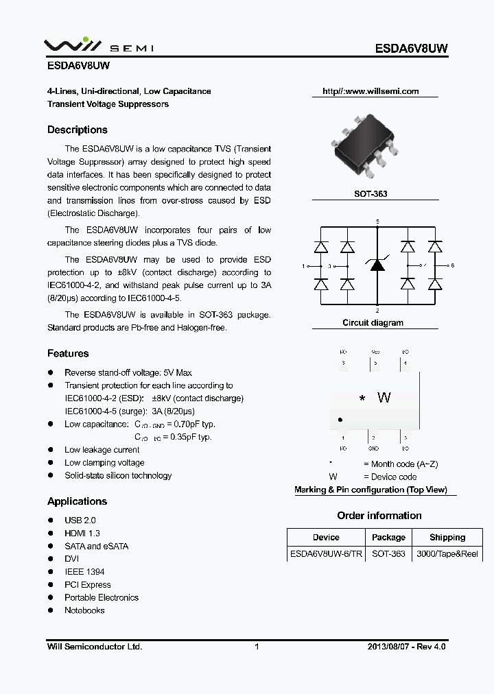 ESDA6V8UW_9094997.PDF Datasheet