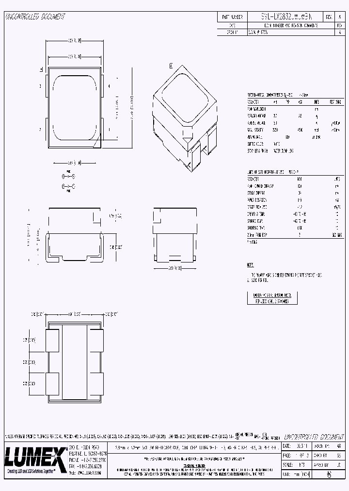 SML-LX2832UWUWBIN_9100169.PDF Datasheet