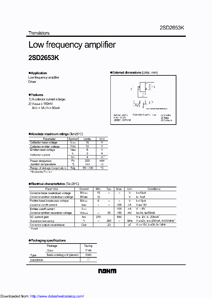 2SD2653KT146_9100262.PDF Datasheet