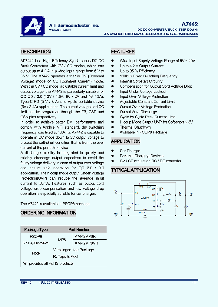 A7442_9100773.PDF Datasheet