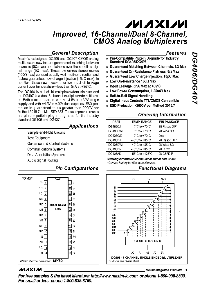 DG406CWI_9101236.PDF Datasheet