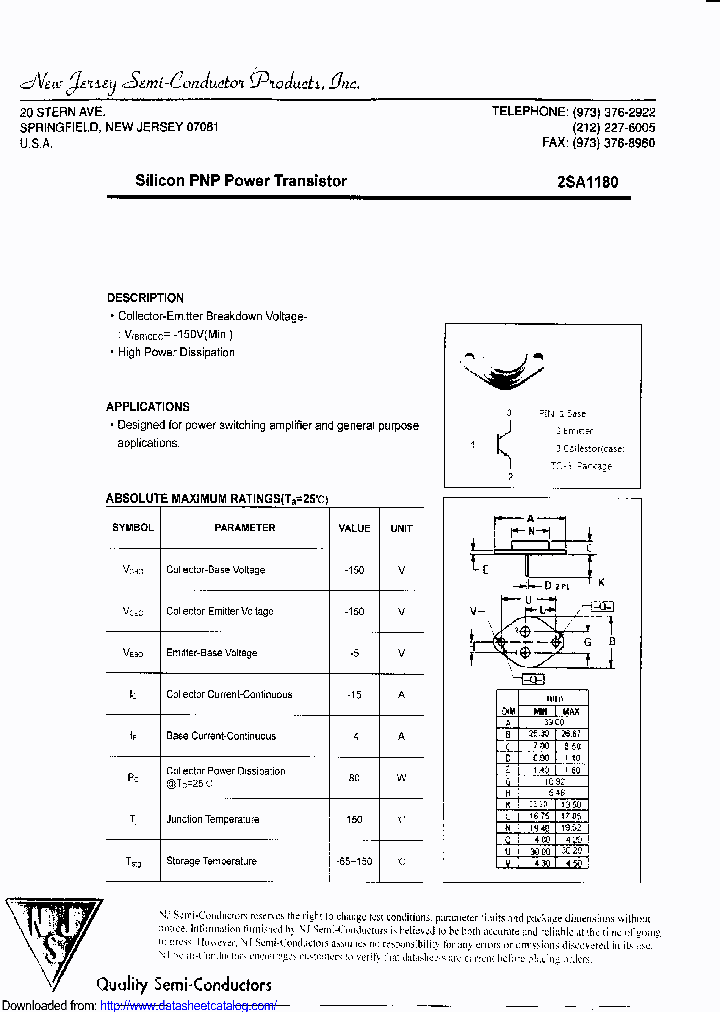 2SA1180_9102719.PDF Datasheet