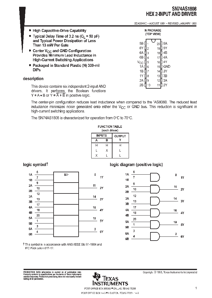 SN74AS1808N_9104638.PDF Datasheet