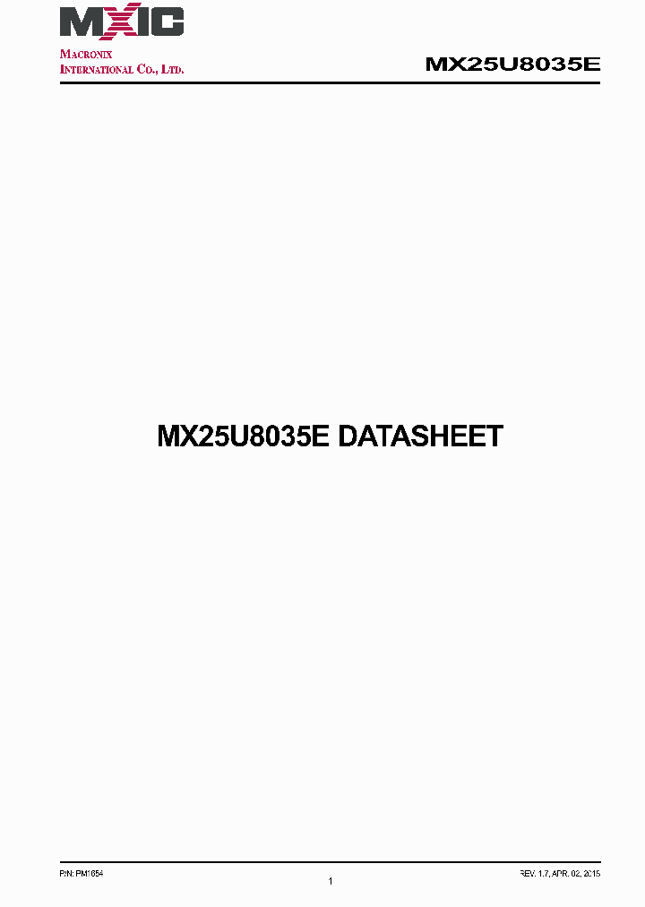 MX25U8035EM2I-10G_9106883.PDF Datasheet