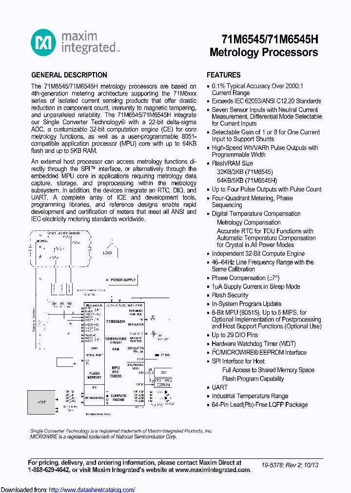71M6545H_9109660.PDF Datasheet