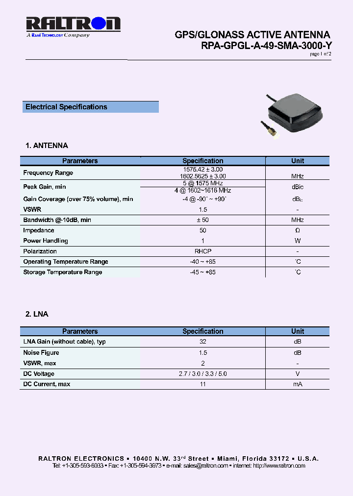 RPA-GPGL-A-49-SMA-3000-Y_9114189.PDF Datasheet