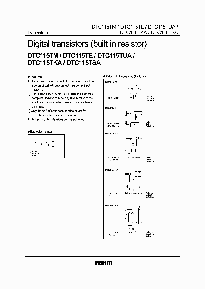 DTC115TA_9138724.PDF Datasheet